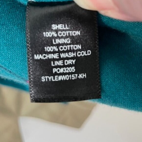 Betabrand Chore Cotton Twill Hooded Coat Khaki Morning Mess Women's Large - Picture 7 of 10